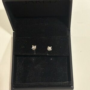 Elegant Silver Stud Earrings